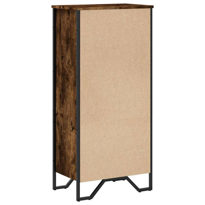 Libreria Rovere Fumo 50x31x106 cm in Legno Multistrato | homemem39
