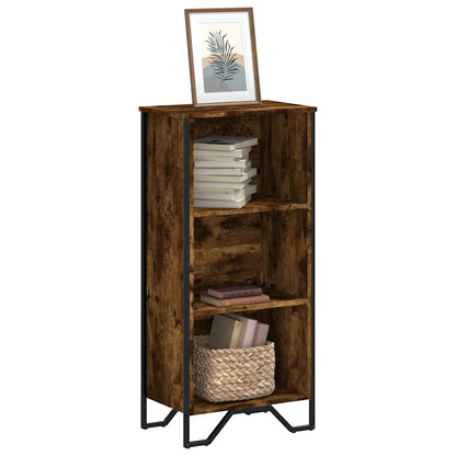 Libreria Rovere Fumo 50x31x106 cm in Legno Multistrato | homemem39