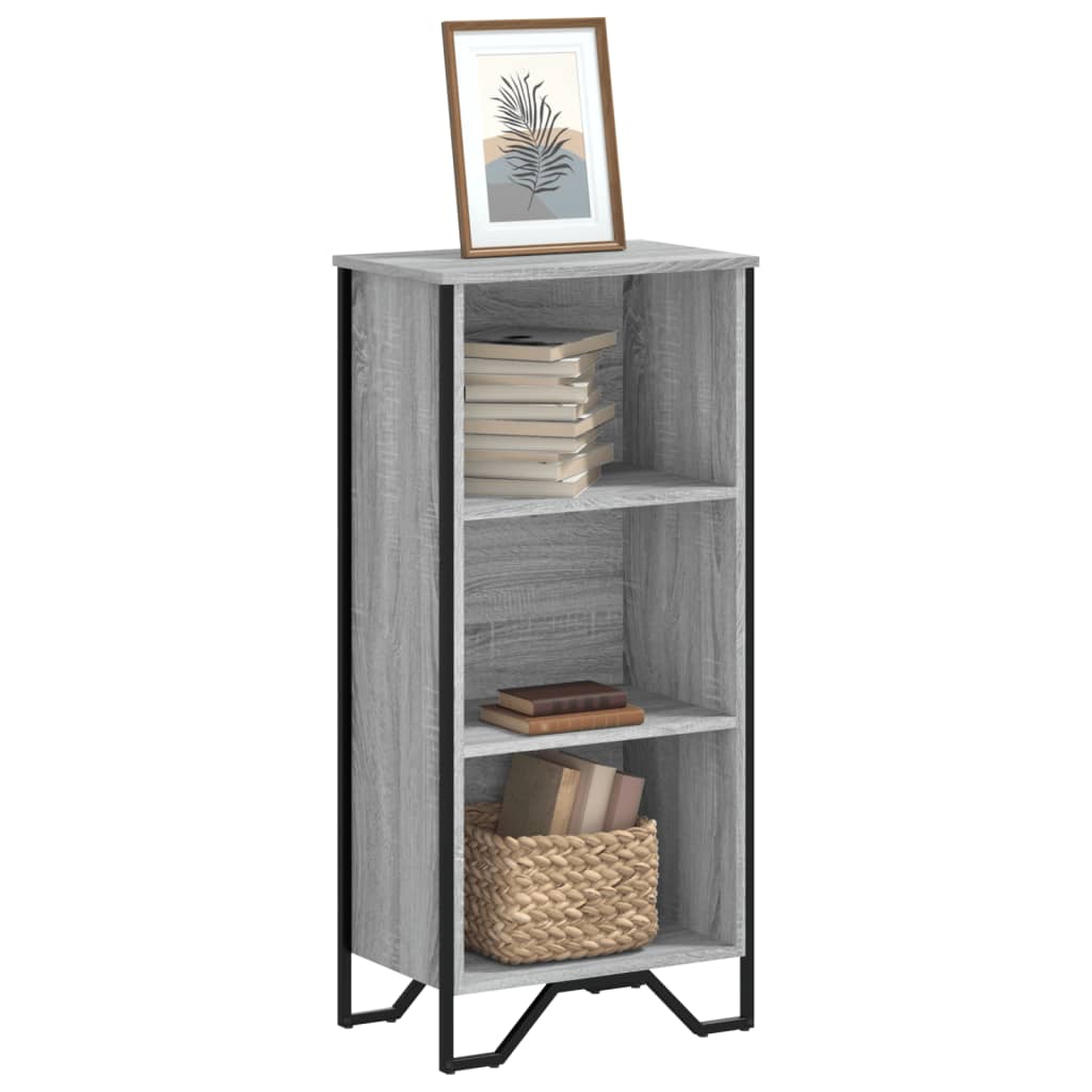 Libreria Grigio Sonoma 50x31x106 cm in Legno Multistrato | homemem39