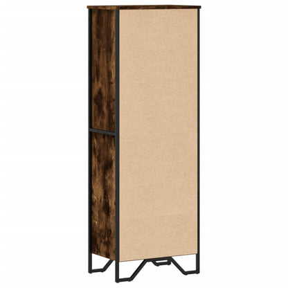 Libreria Rovere Fumo 50x31x137,5 cm in Truciolato | homemem39