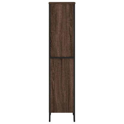Libreria Rovere Marrone 50x31x137,5 cm in Truciolato | homemem39