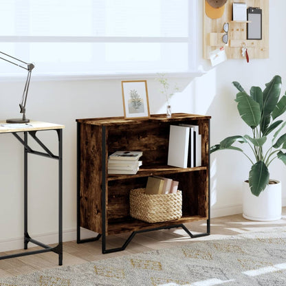 Libreria Rovere Fumo 80x31x74,5 cm in Truciolato | homemem39