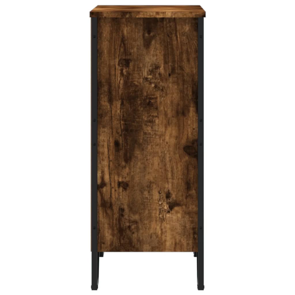 Libreria Rovere Fumo 80x31x74,5 cm in Truciolato | homemem39