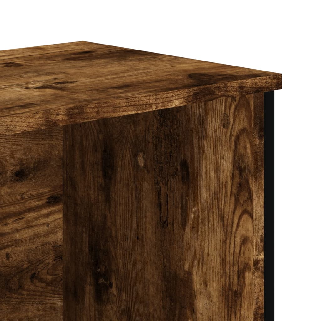 Libreria Rovere Fumo 80x31x74,5 cm in Truciolato | homemem39