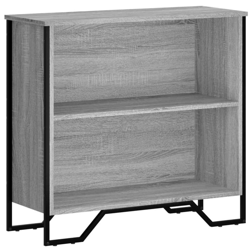 Libreria Grigio Sonoma 80x31x74,5 cm in Legno Multistrato | homemem39