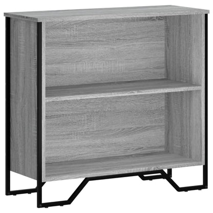 Libreria Grigio Sonoma 80x31x74,5 cm in Legno Multistrato | homemem39