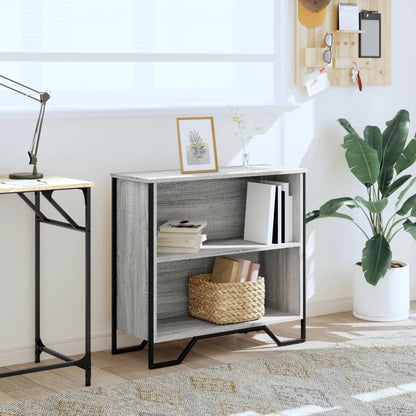 Libreria Grigio Sonoma 80x31x74,5 cm in Legno Multistrato | homemem39
