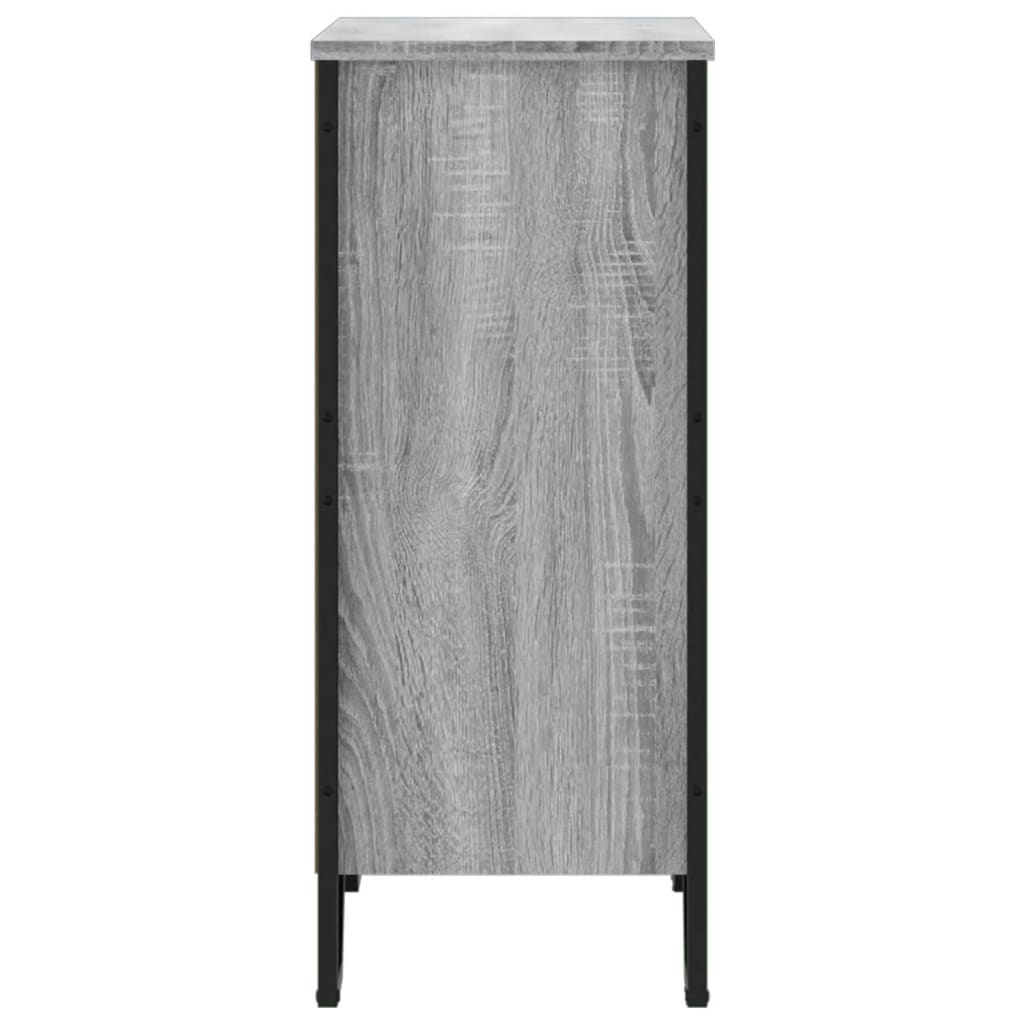 Libreria Grigio Sonoma 80x31x74,5 cm in Legno Multistrato | homemem39