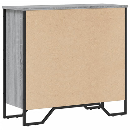 Libreria Grigio Sonoma 80x31x74,5 cm in Legno Multistrato | homemem39