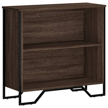 Libreria Rovere Marrone 80x31x74,5 cm in Legno Multistrato | homemem39