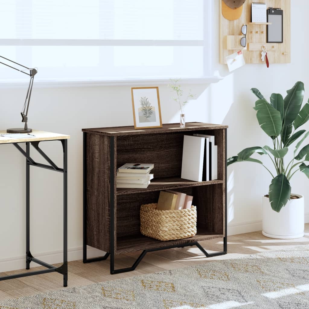 Libreria Rovere Marrone 80x31x74,5 cm in Legno Multistrato | homemem39
