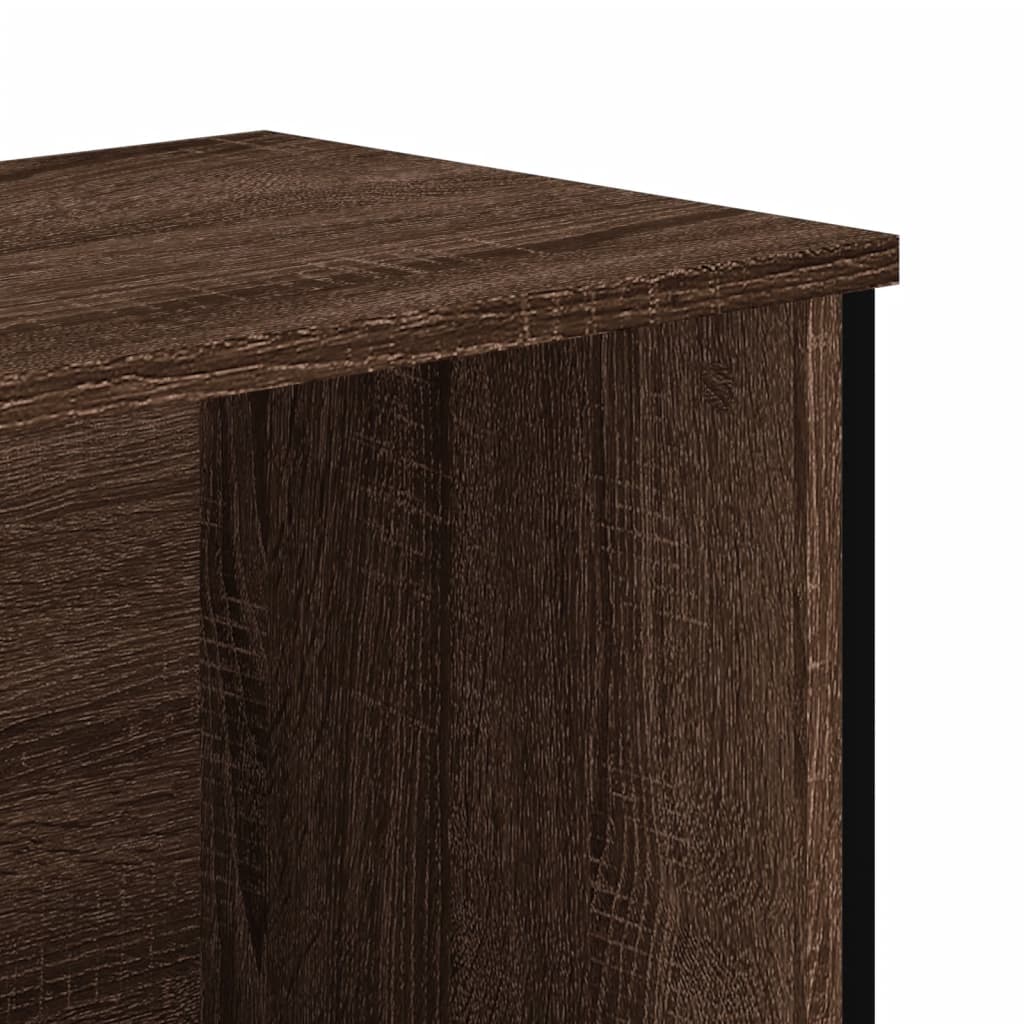 Libreria Rovere Marrone 80x31x74,5 cm in Legno Multistrato | homemem39