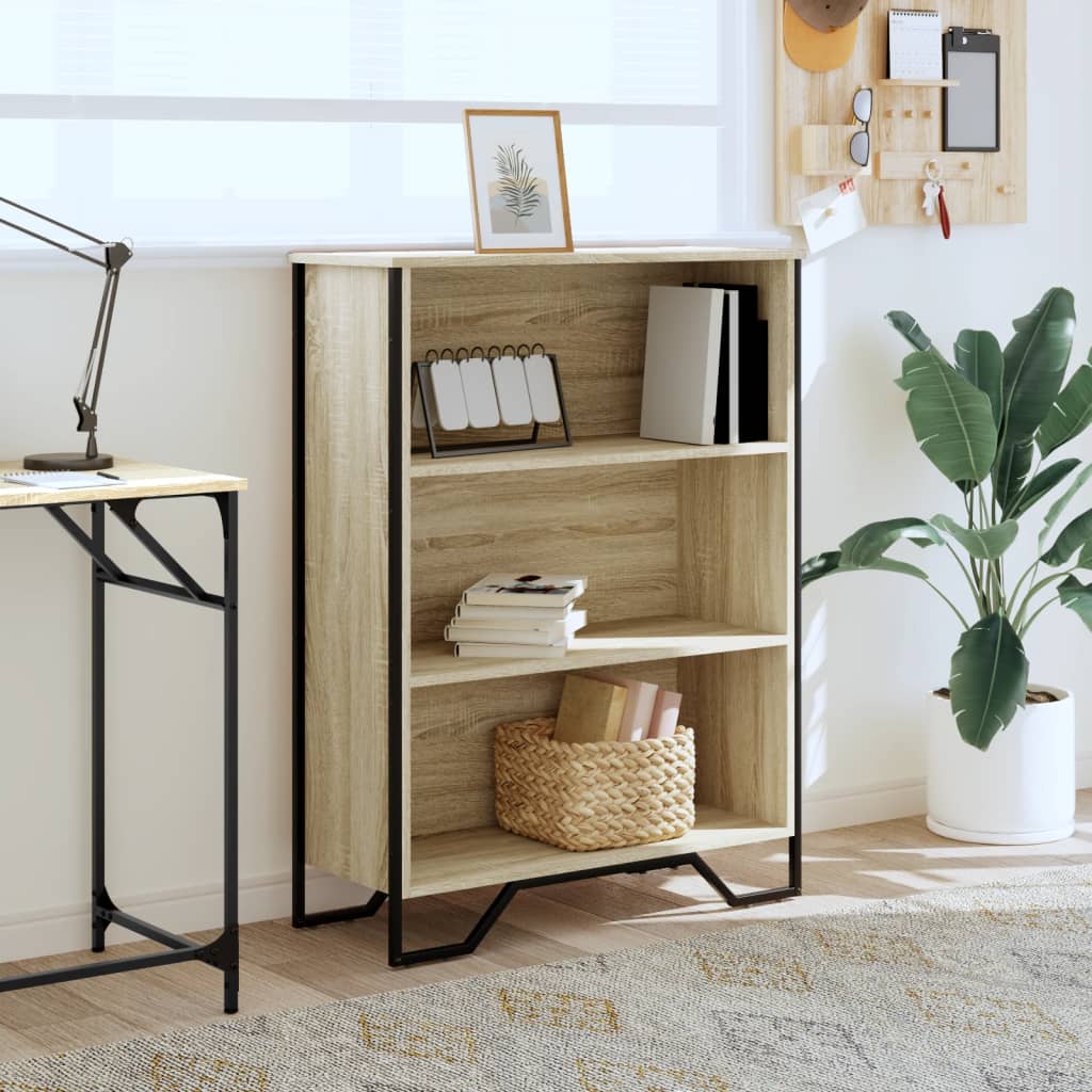 Libreria Rovere Sonoma 80x31x106 cm in Legno Multistrato | homemem39