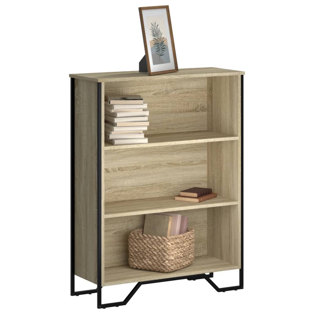 Libreria Rovere Sonoma 80x31x106 cm in Legno Multistrato | homemem39