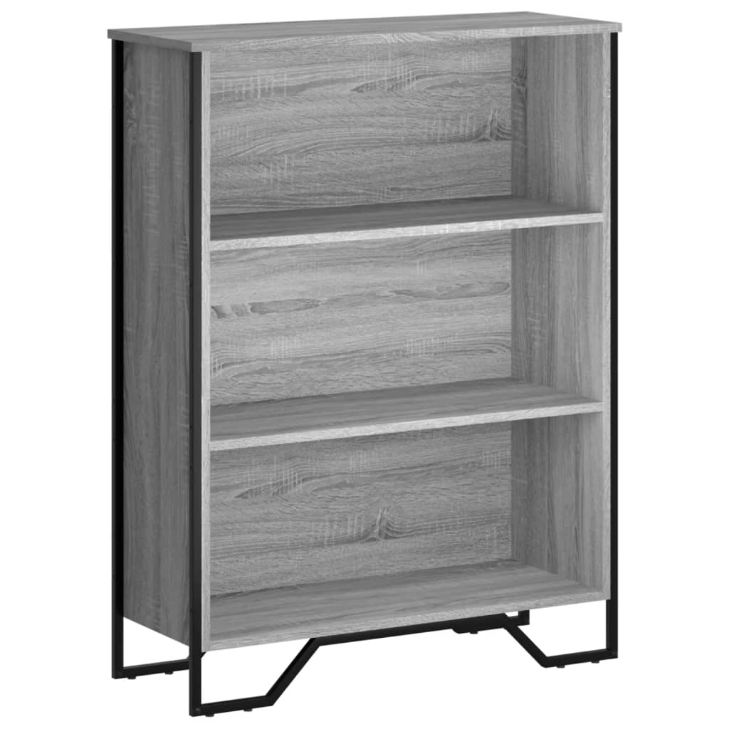 Libreria Grigio Sonoma 80x31x106 cm in Legno Multistrato | homemem39