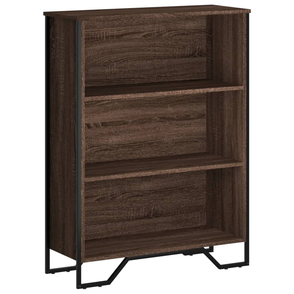 Libreria Rovere Marrone 80x31x106 cm in Legno Multistrato | homemem39