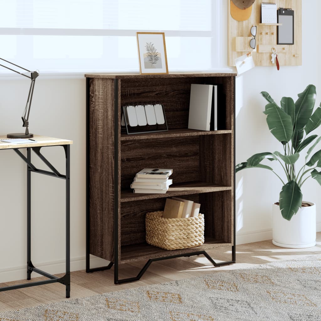Libreria Rovere Marrone 80x31x106 cm in Legno Multistrato | homemem39