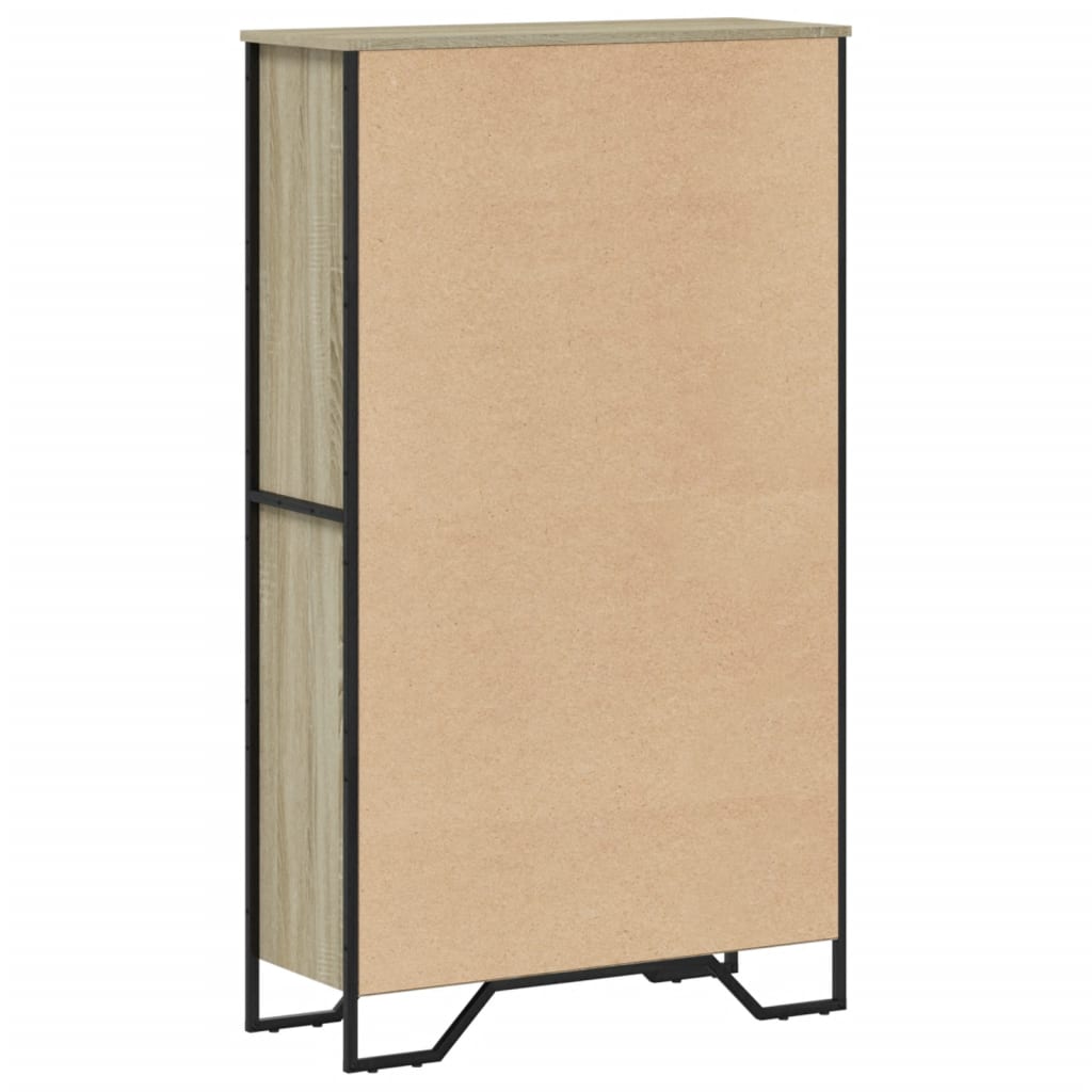 Libreria Rovere Sonoma 80x31x137,5 cm in Legno Multistrato | homemem39