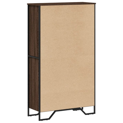 Libreria Rovere Marrone 80x31x137,5 cm in Legno Multistrato | homemem39