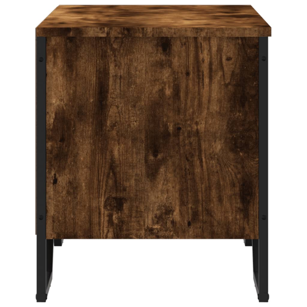 Scarpiera Rovere Fumo 90x38x45,5 cm in Truciolato - homemem39