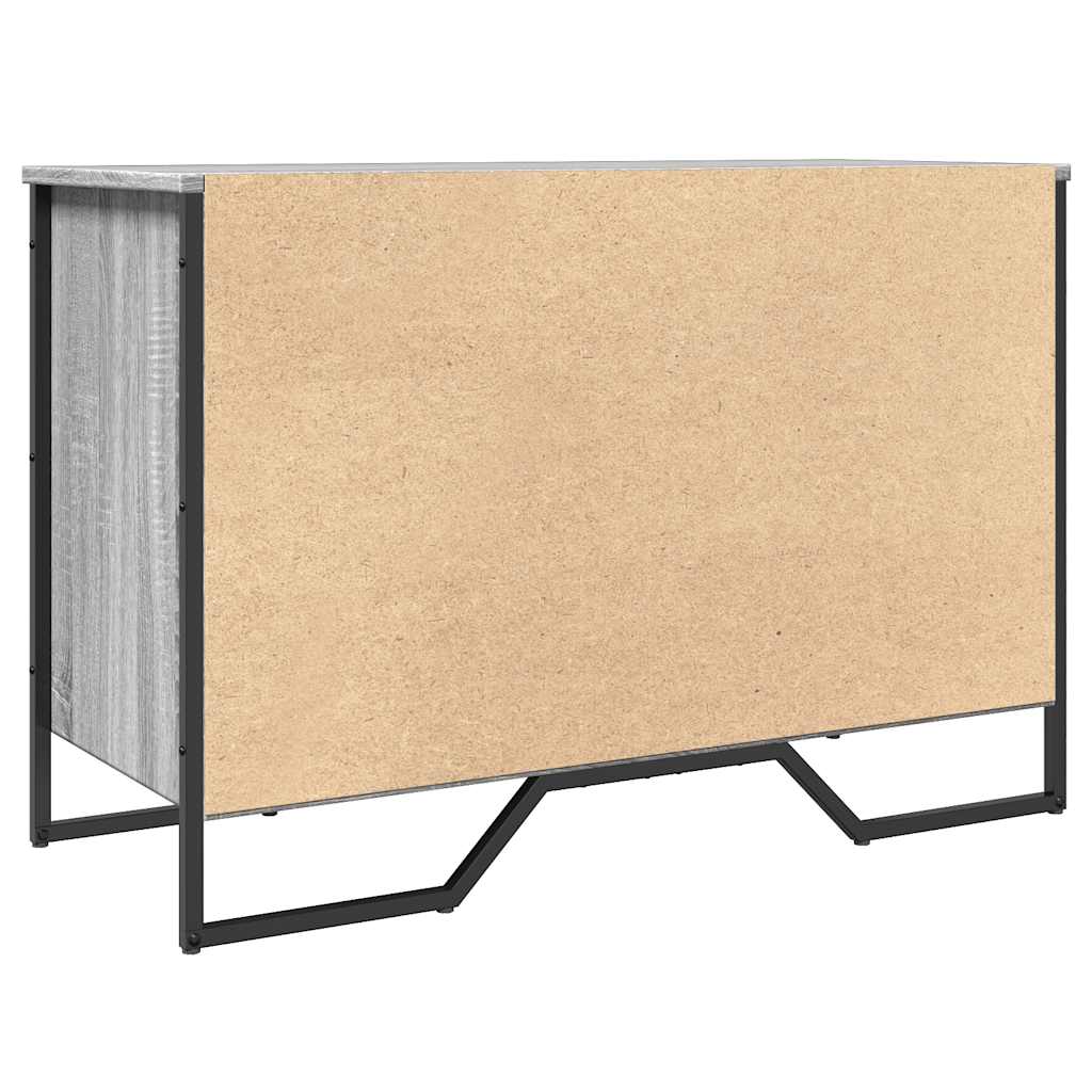 Scarpiera Grigio Sonoma 90x38x61,5 cm in Truciolato - homemem39
