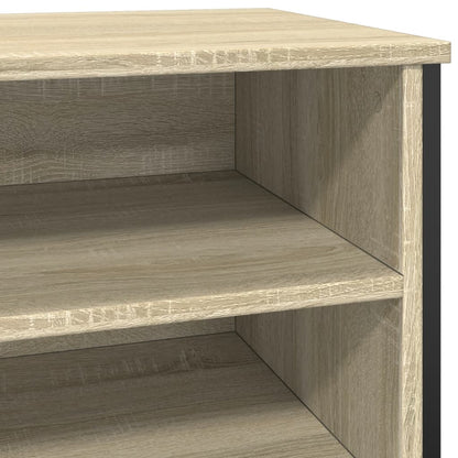 Scarpiera Rovere Sonoma 80x38x78 cm in Truciolato - homemem39