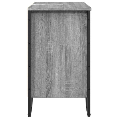 Mobile Lavabo Bagno Grigio Sonoma 60x35x60 cm in Truciolato | homemem39