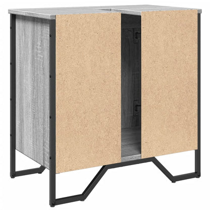Mobile Lavabo Bagno Grigio Sonoma 60x35x60 cm in Truciolato | homemem39