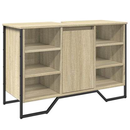 Mobile Lavabo Bagno Rovere Sonoma 91x35x60 cm in Truciolato | homemem39