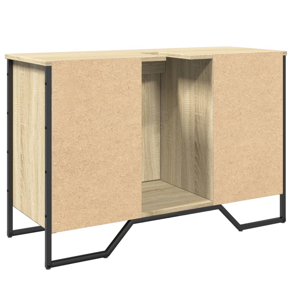 Mobile Lavabo Bagno Rovere Sonoma 91x35x60 cm in Truciolato | homemem39