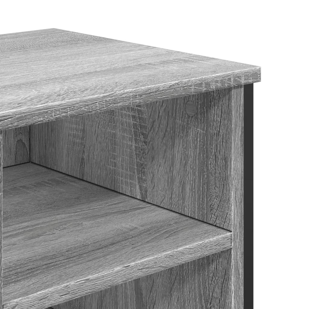 Mobile Lavabo Bagno Grigio Sonoma 91x35x60 cm in Truciolato | homemem39