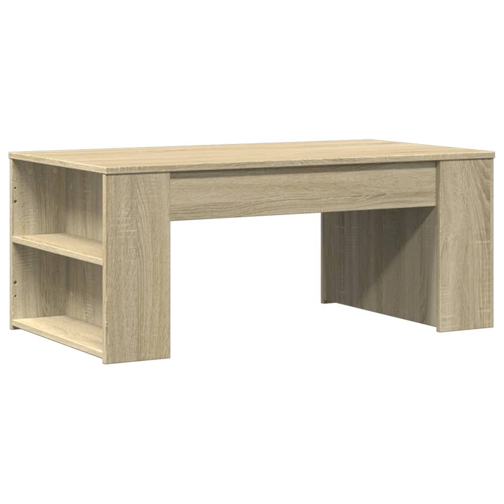Tavolino da Salotto Rovere Sonoma 102x55x42cm Legno Multistrato | homemem39