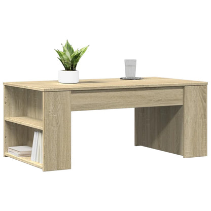 Tavolino da Salotto Rovere Sonoma 102x55x42cm Legno Multistrato | homemem39