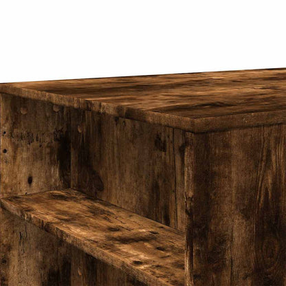 Tavolino da Salotto Rovere Fumo 102x55x42 cm Legno Multistrato | homemem39