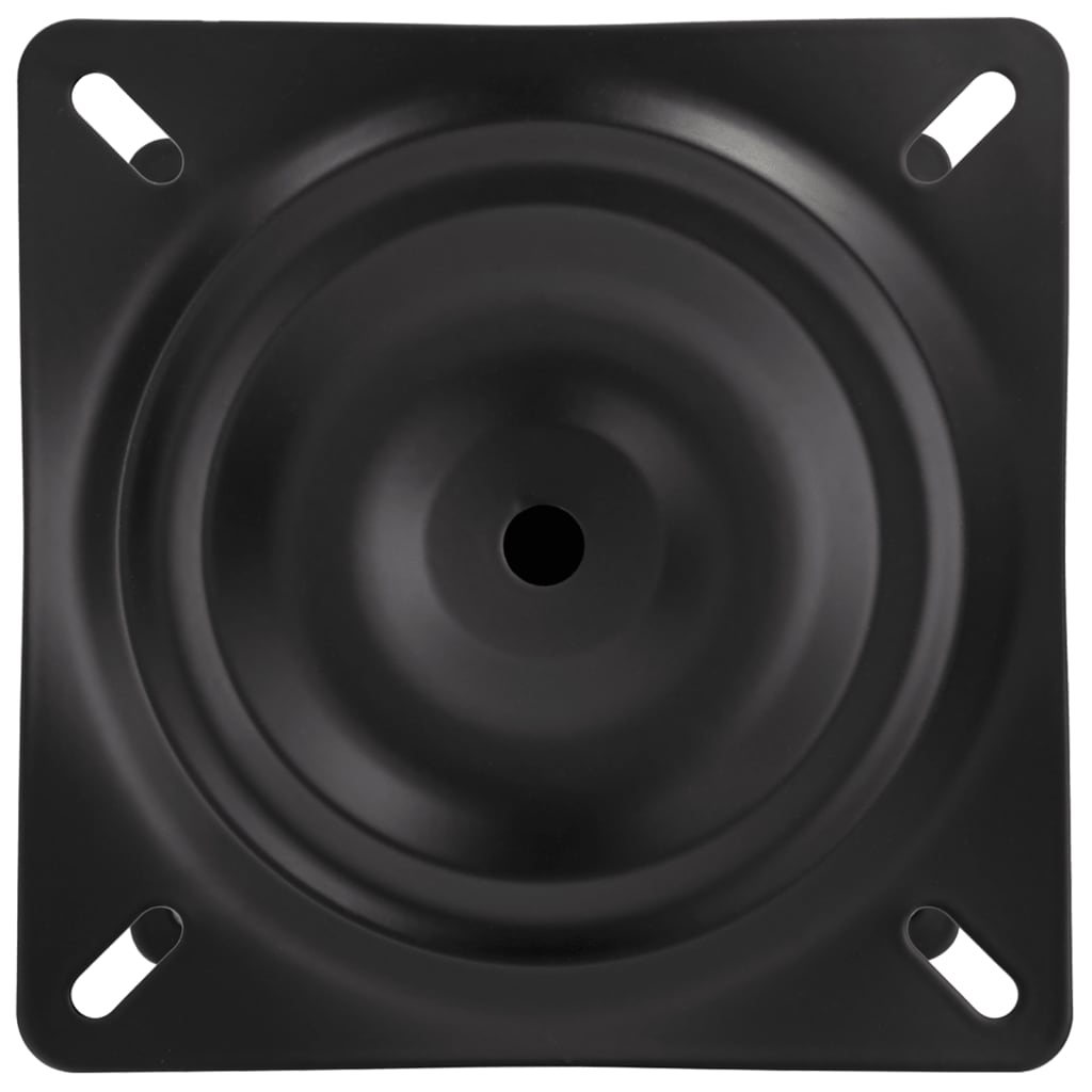 Supporto per Sedile da Barca Nero 18 cm in Acciaio | homemem39