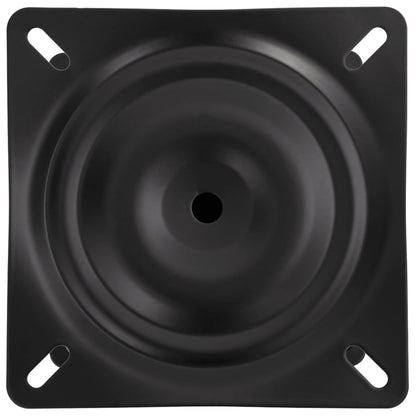 Supporto per Sedile da Barca Nero 18 cm in Acciaio | homemem39