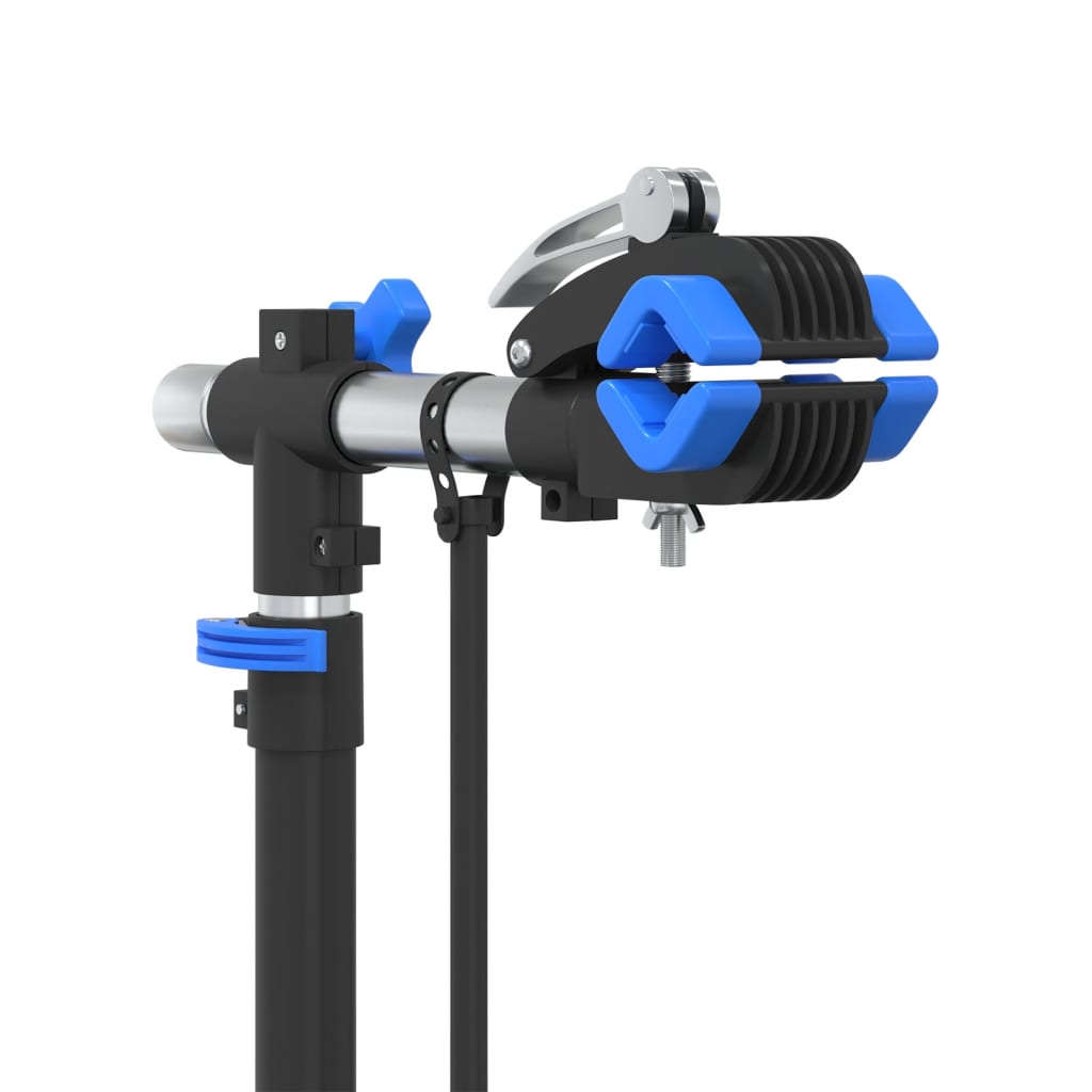 Supporto Riparazione Bici Regolabile 108-188 cm Blu in Acciaio