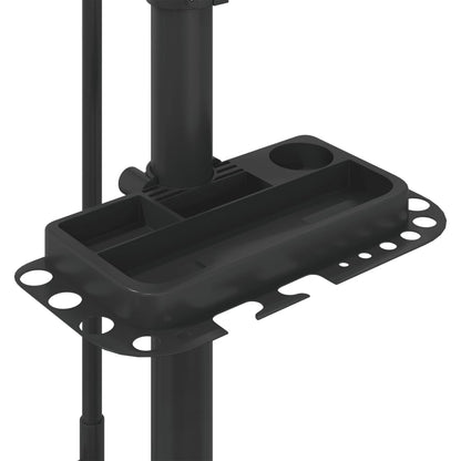 Supporto Riparazione Bici Regolabile 108-188 cm Blu in Acciaio