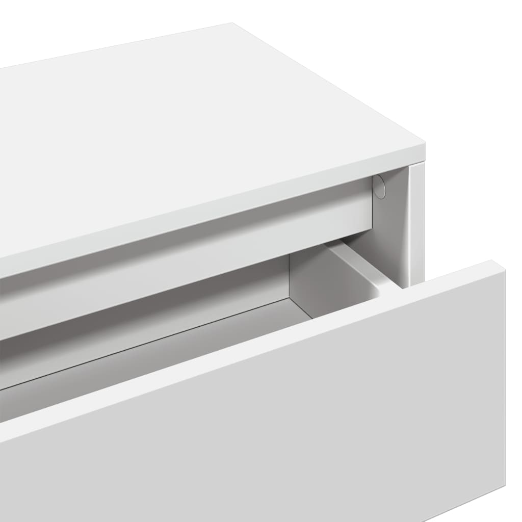 Set Mobili da Ingresso 4 pz Bianco in Legno Multistrato | homemem39