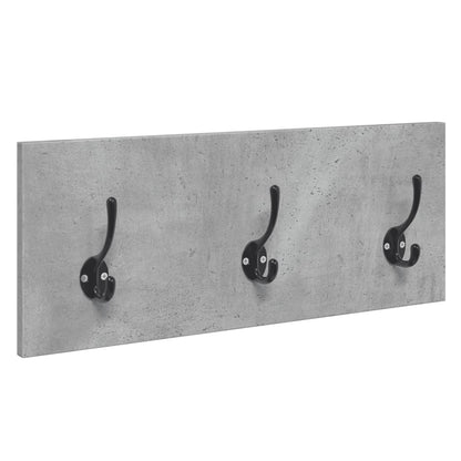 Set Mobili da Ingresso 4 pz Grigio Cemento in Legno Multistrato | homemem39