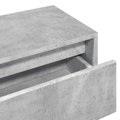 Set Mobili da Ingresso 4 pz Grigio Cemento in Legno Multistrato | homemem39