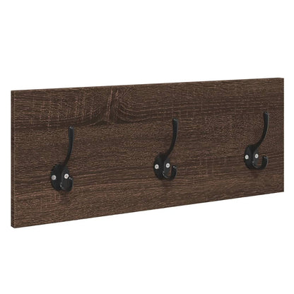Set Mobili da Ingresso 4 pz Rovere Marrone in Legno Multistrato | homemem39