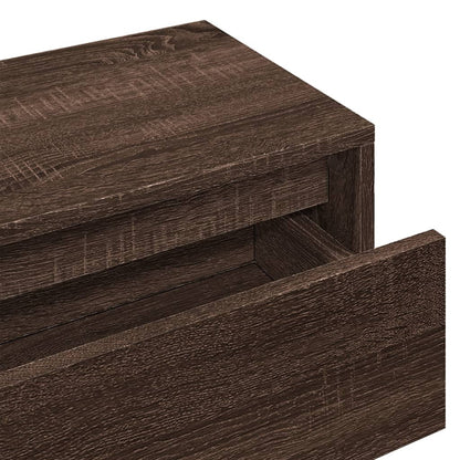 Set Mobili da Ingresso 4 pz Rovere Marrone in Legno Multistrato | homemem39
