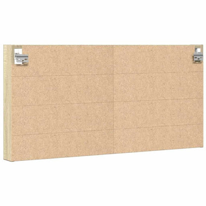 Armadietto Vetrina Rovere Sonoma 100x8,5x50cm Legno Multistrato | homemem39