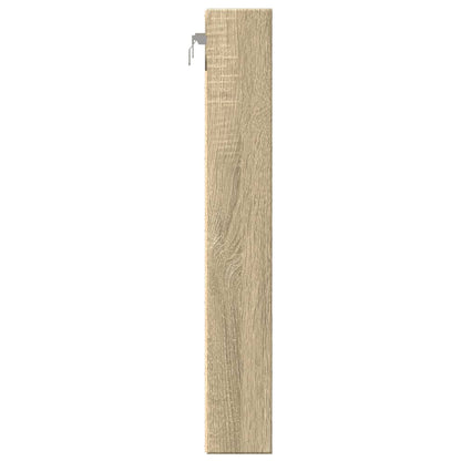 Armadietto Vetrina Rovere Sonoma 60x8,5x58 cm Legno Multistrato | homemem39