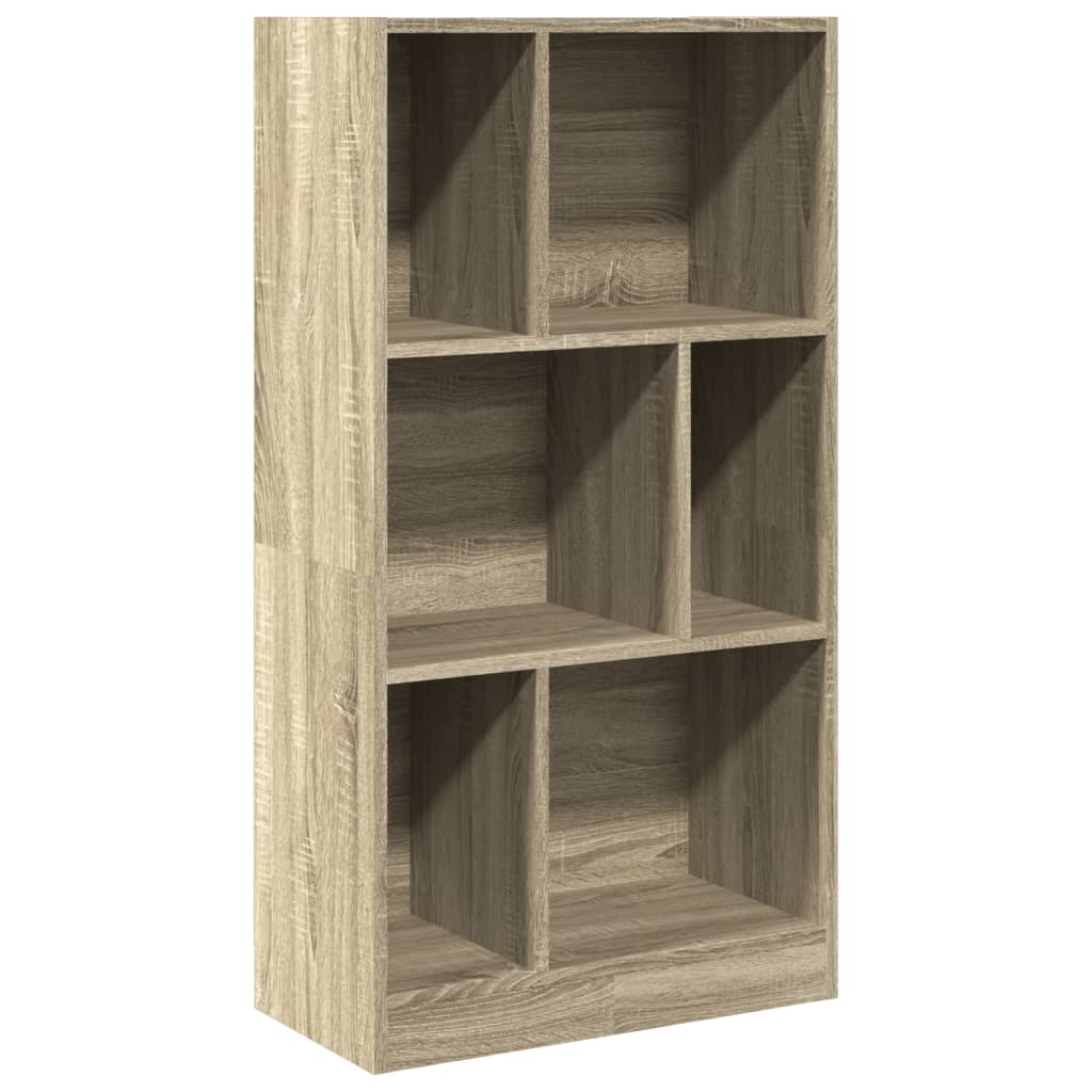 Libreria Rovere Sonoma 57x28,5x107,5 cm in Legno Multistrato | homemem39