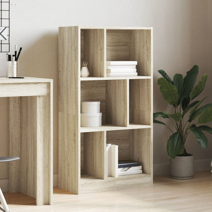 Libreria Rovere Sonoma 57x28,5x107,5 cm in Legno Multistrato | homemem39