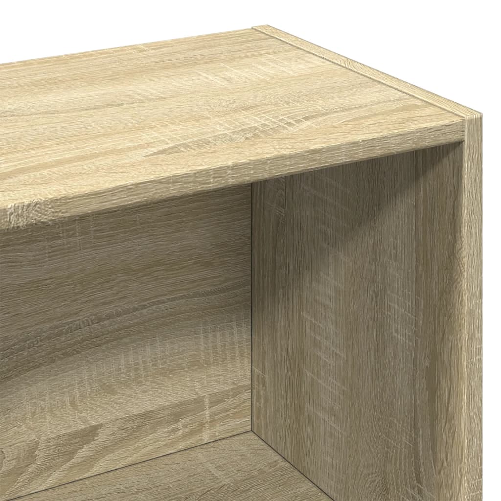 Libreria Rovere Sonoma 57x28,5x107,5 cm in Legno Multistrato | homemem39