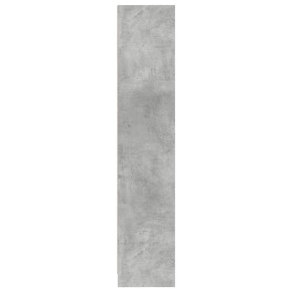 Libreria Grigio Cemento 57x28,5x107,5 cm in Legno Multistrato | homemem39
