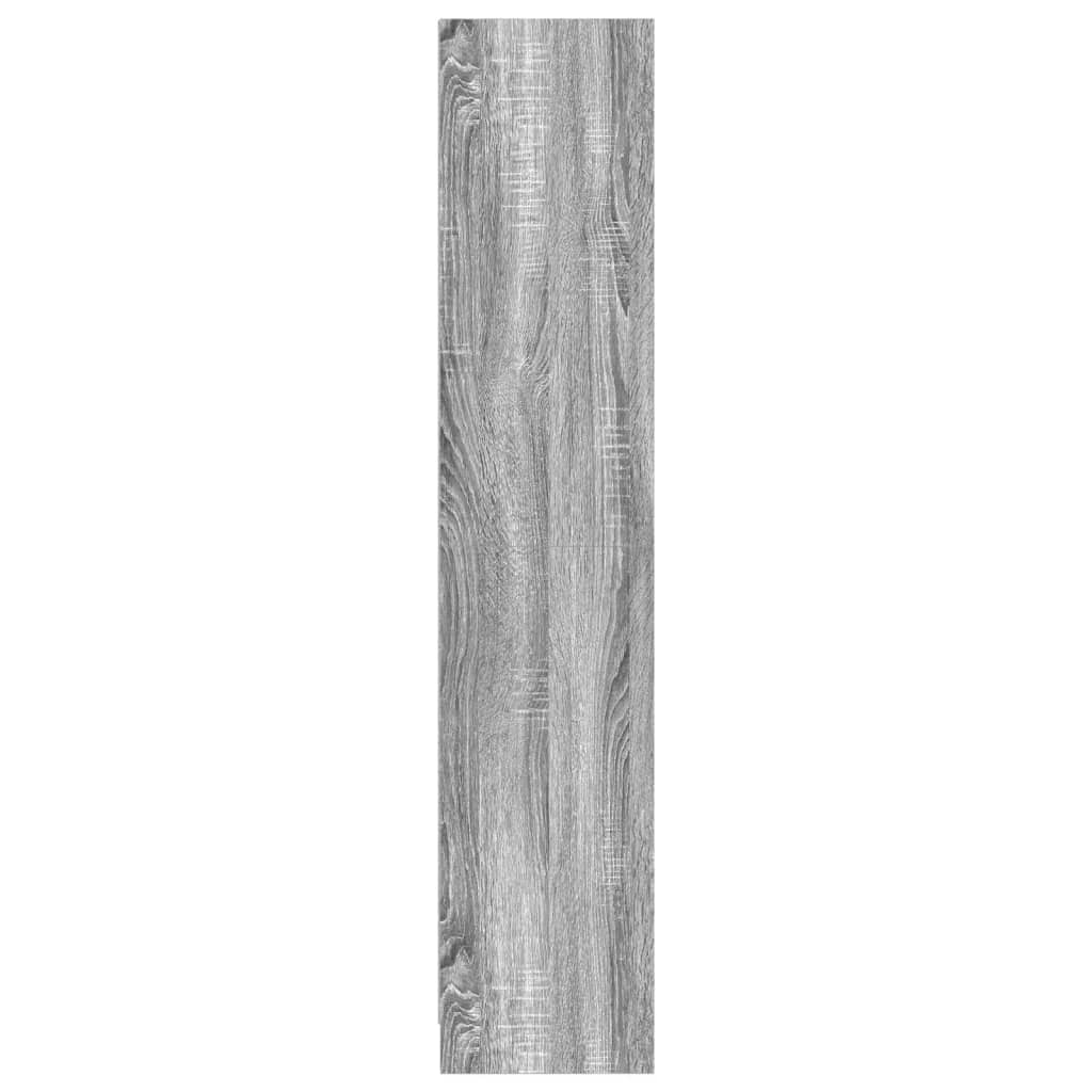 Libreria Grigio Sonoma 57x28,5x107,5 cm in Legno Multistrato | homemem39